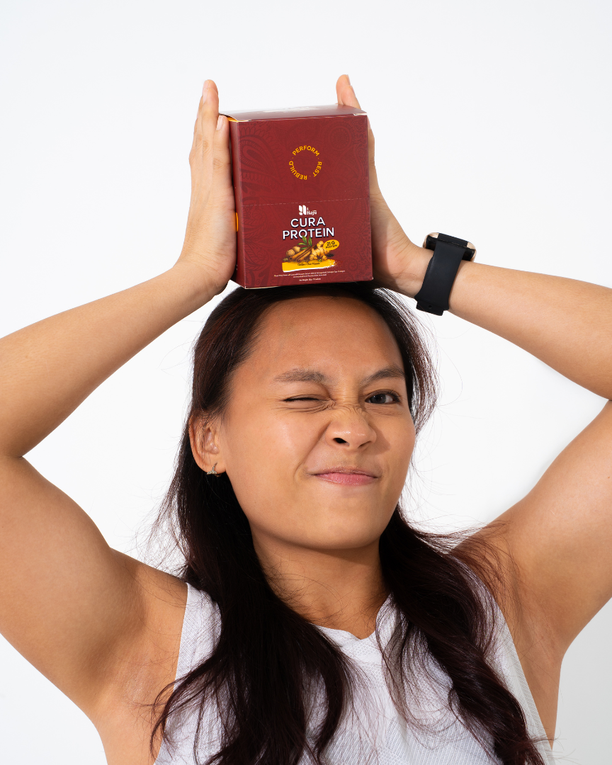 Hojū Cura Recovery Protein Blend in Box - Golden Chai Masala (10x35g)