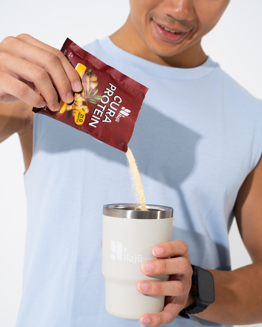 Hojū Cura Protein in Sachet - Golden Chai Masala (1x35g)